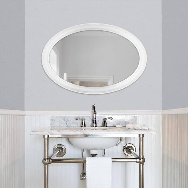 Fog Bathroom Vanity Mirror, Home Depot Vanity Mirror White