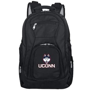 NCAA Connecticut Black Backpack Laptop