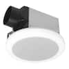 Photo 1 of 80 CFM 1.5 Sones Ceiling Bathroom Exhaust Fan with Bluetooth Speaker and Adjustable CCT LED Lights and Night Light **SEE NOTES 