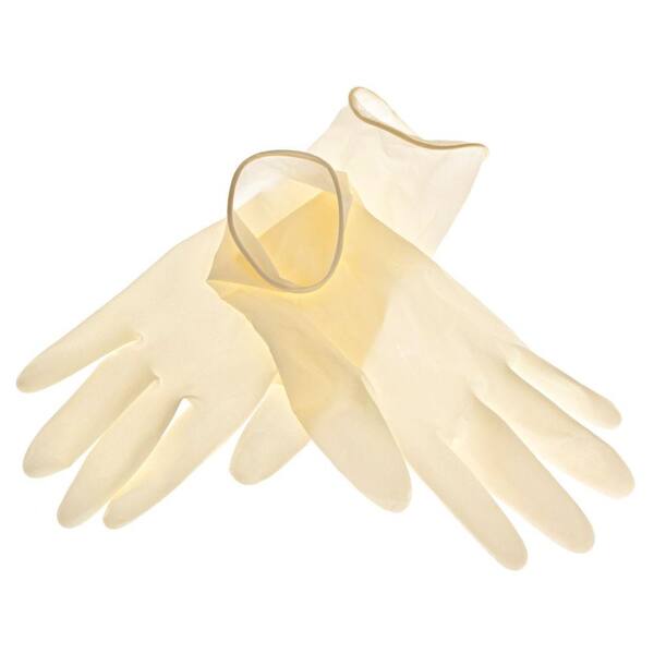 Safe Handler Powder Free Multipurpose Disposable Large Vinyl Gloves (400-Count)