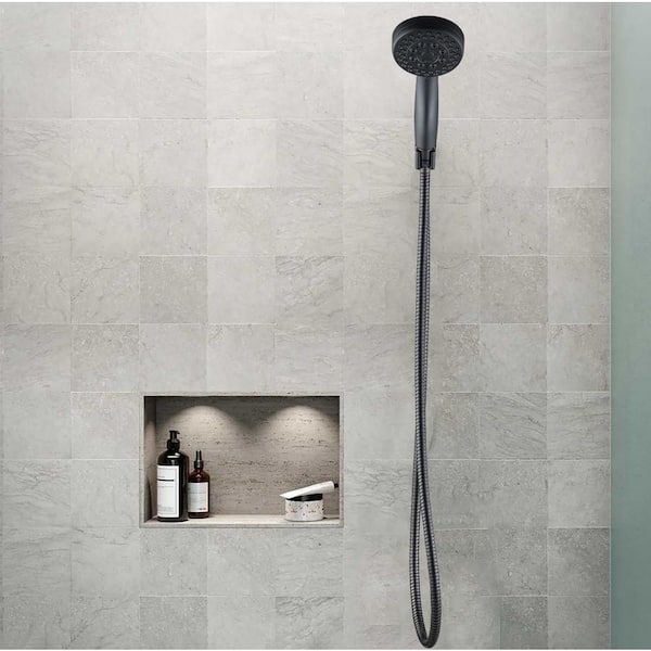 Featuring Oil Rubbed Bronze Sierra Multi Color Water Powered Led Shower  with Adjustable Body Jets and Mixer-Wall Mount Style