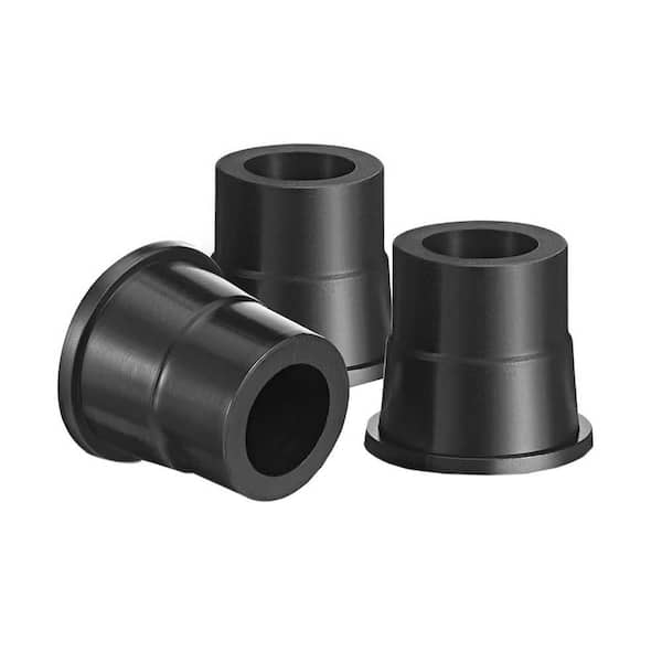 100 Pcs Plastic Baluster Connectors 3/4 OD Round Adapters for Deck Handrails Stair Indoor Outdoor Use