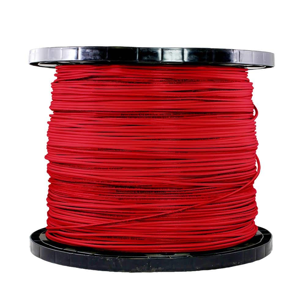 Cerrowire 2,500 ft. 12 Gauge Red Stranded Copper THHN Wire 1123603M