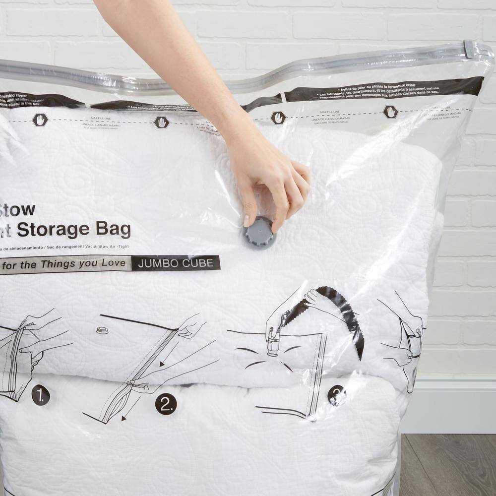 Airtight Jumbo Vacuum Storage Bags for Bedding and Clothes
