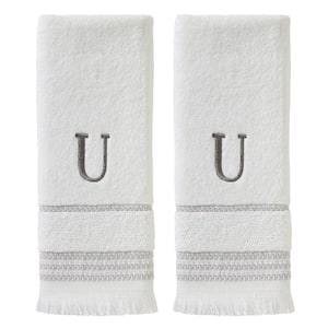 Genesis White Cotton Bath Towels