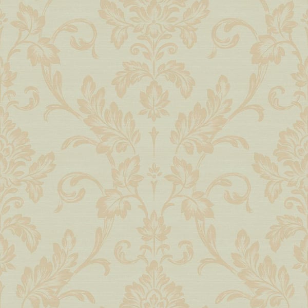 Sirpi Antonella Gold Scroll Wallpaper Sample