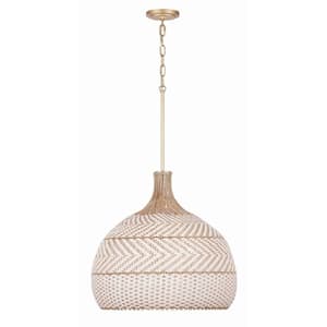 Zanzibar 5-Light Soft Gold Chandelier