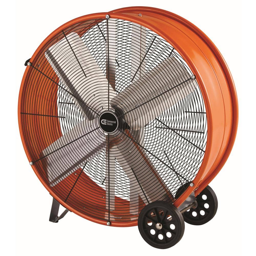 Commercial Electric 30 In Heavy Duty 2 Speed Direct Drive Drum Fan Bf30ddce The Home Depot