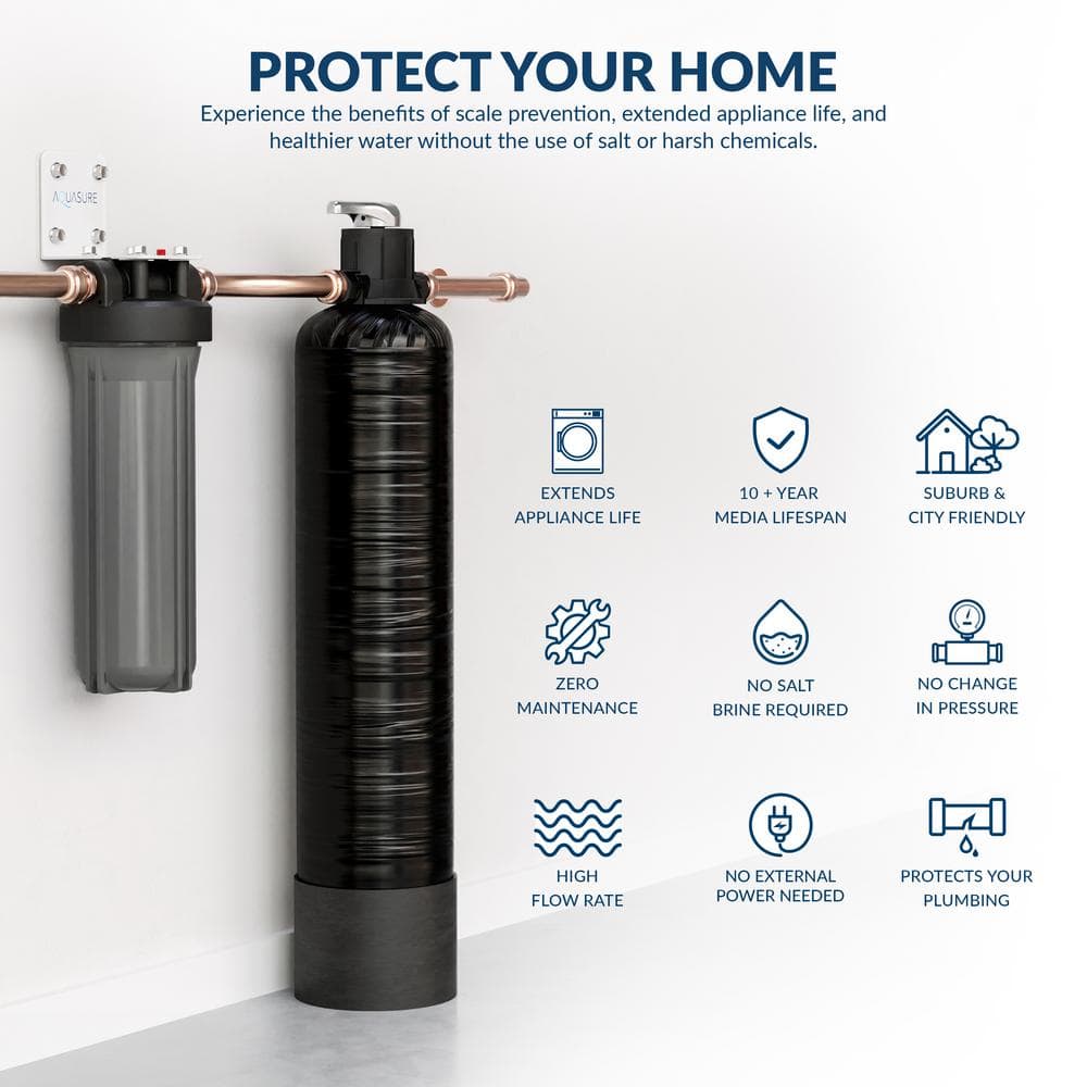 Fortitude Lite Black Whole House Water Filtration System