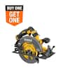 DEWALT FLEXVOLT 60V MAX Cordless Brushless 7-1/4 in. Circular Saw with Brake (Tool Only) DCS578B