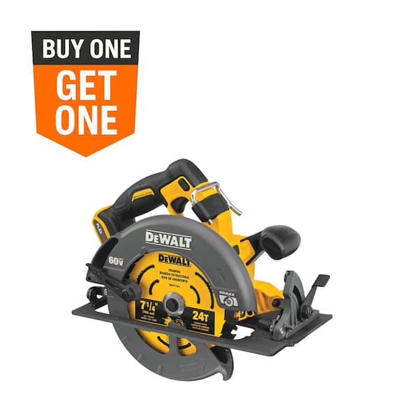 FLEXVOLT 60V MAX Cordless Brushless 7-1/4 in. Circular Saw with Brake (Tool Only)