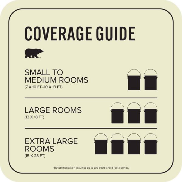 BEHR MARQUEE 1 qt. #M340-2 Floating Lily Eggshell Enamel Interior