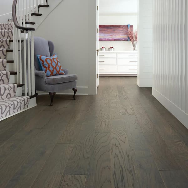 Hampshire Granite Hickory 3/8 in. T X 6.3 in. W Tongue and Groove Engineered Hardwood Flooring (30.48 sq.ft./case)