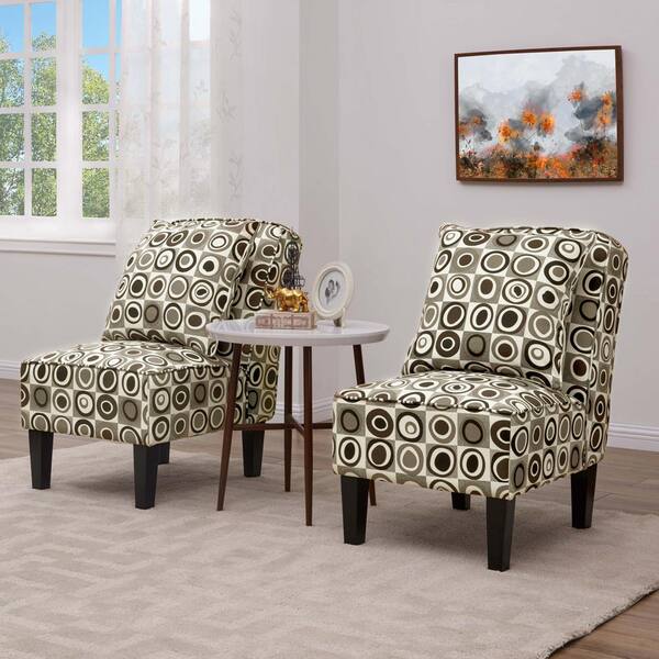 handy living dani armless accent chair