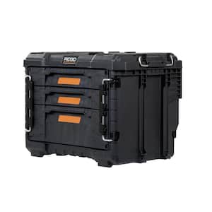 2.0 Pro Gear System 22 in. 2 Plus 1 Drawers Modular Tool Box Storage