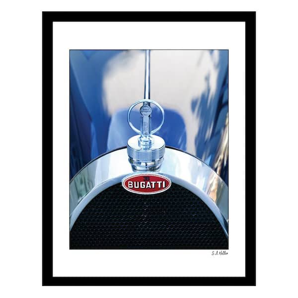 VENICE BEACH Collections Heller Photography Classic Bugatti Framed Printed by Steven A. Heller Abstract Poster Art Print 18 in. x 14 in.