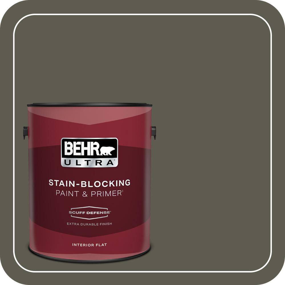 1 gal. #N370-7 Night Mission Extra Durable Flat Interior Paint & Primer price history on PriceWatchPro