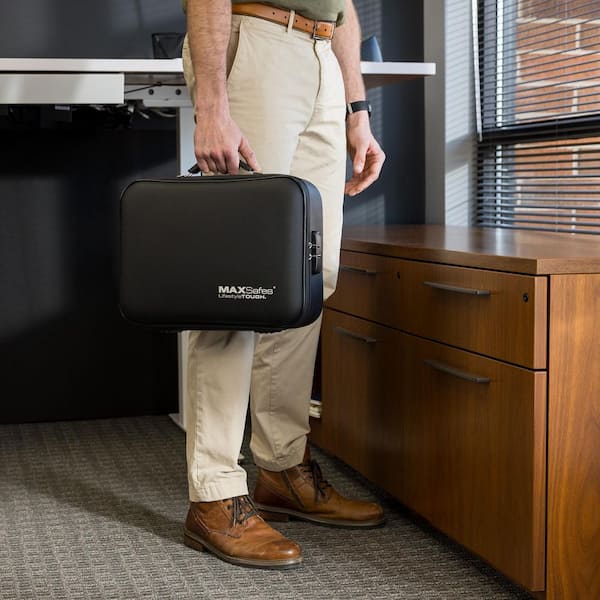 MAXSafes Up to 2000°F Fireproof Hard Document Case with