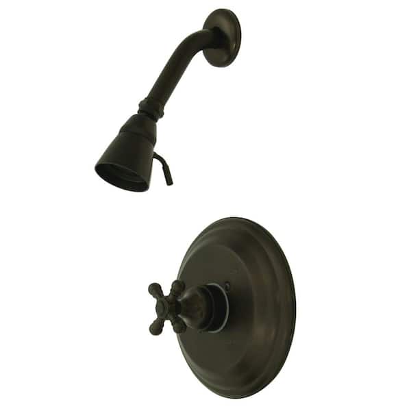 Kingston Brass Metropolitan Single Handle 1-Spray Shower Faucet 1.8 GPM with Pressure Balance in. Oil Rubbed Bronze