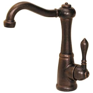 Marielle Single-Handle Bar Faucet in Rustic Bronze