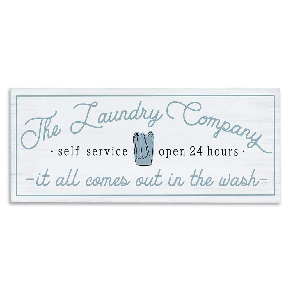 Laundry Company All Comes Out In Wash by Lux + Me Designs 1 Piece Unframed Typography Graphic Art Print 17 in. x 40 in. price history on PriceWatchPro