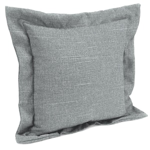 18 in. L x 18 in. W x 4 in. T Outdoor Throw Pillow in Tory Graphite