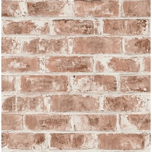 Jomax Red Warehouse Brick Red Wallpaper Sample
