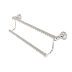 Carolina 18 in. Double Towel Bar in Satin Nickel