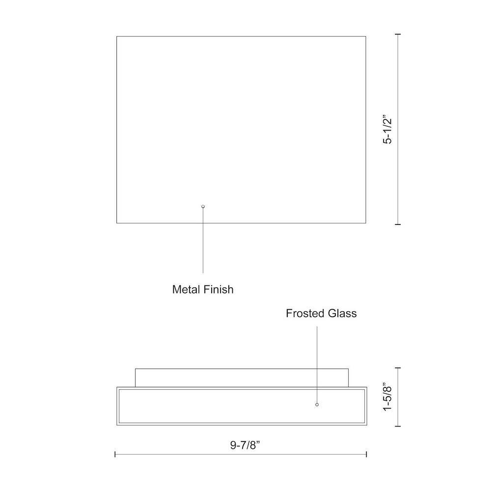 Sleek Minimalist White Aluminum Dimmable LED Wall Sconce