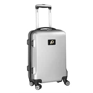NFL Washington Redskins Silver 21 in. Carry-On Hardcase Spinner Suitcase