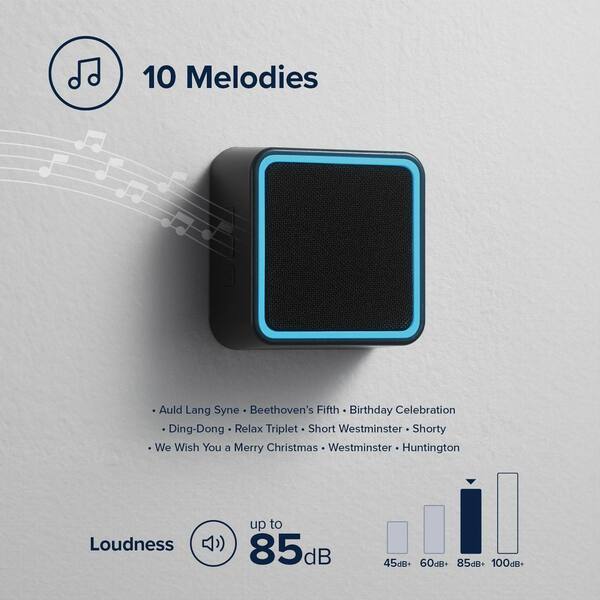 Reviews for Heath Zenith Black Plastic Wireless Battery Operated