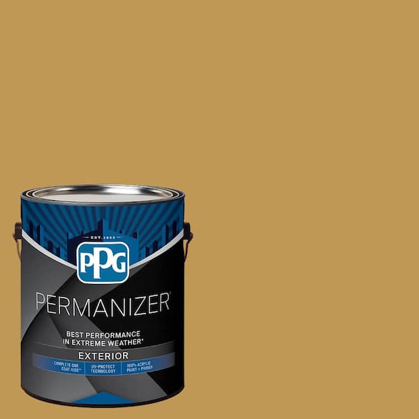 PERMANIZER 1 gal. PPG1106-6 Amaretto Sours Semi-Gloss Exterior Paint
