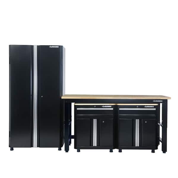 Husky 108.6 in. W x 72 in. H x 24 in. D Ready-to-Assemble 24-Gauge