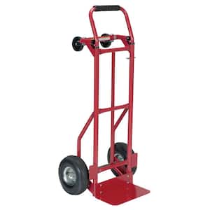 Hand Truck Pre-Assembled Platform Truck with 8 x 1 3/4 Mold-On Rubber Wheels Harper Dolly PJDY2223A Steel Tough 400 lb 