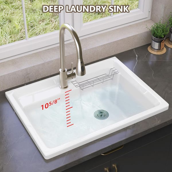 Zeafive All-in-One 30 in. W x 22in. Drop-in Topmount Single Bowl