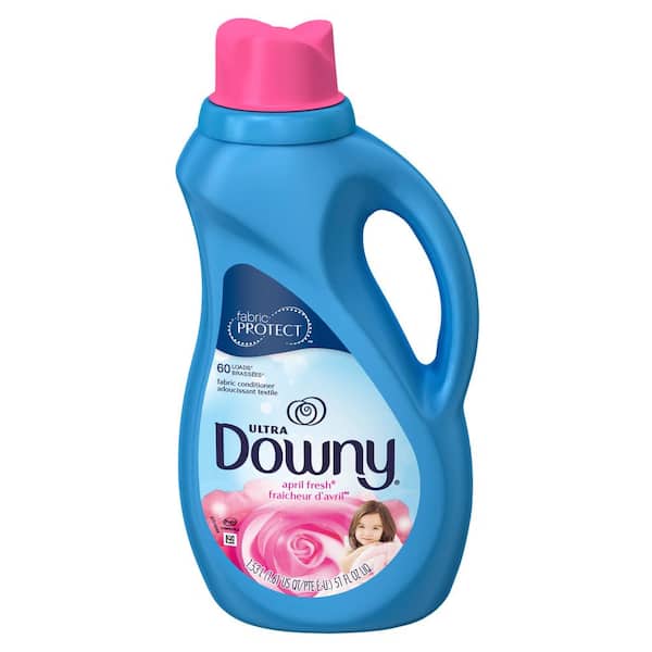 Downy Ultra 51 oz. April Fresh Liquid Fabric Softener (60-Loads)  003700035762 - The Home Depot