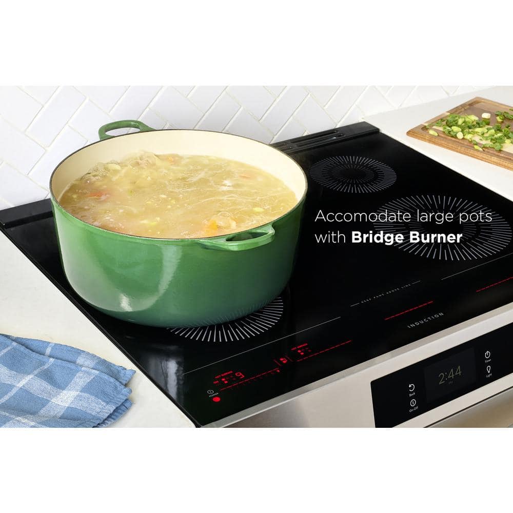 Frigidaire 30" Stainless Steel Induction Range with Convection