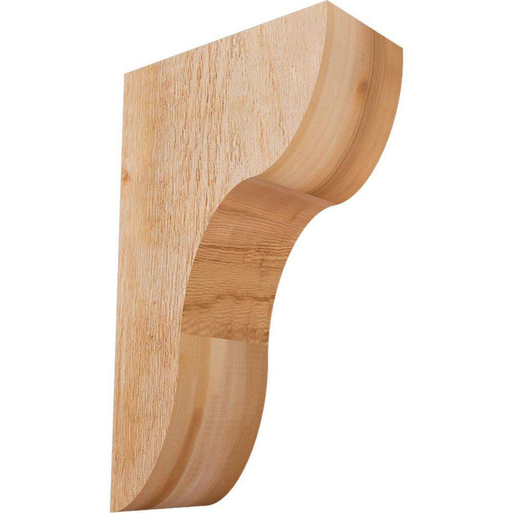 6 in. x 12 in. x 20 in. Western Red Cedar Carmel Rough Sawn Corbel price history on PriceWatchPro