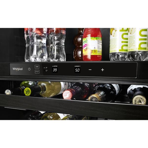 Whirlpool Beverage Cooler (WUB35X24HZ) - Stainless Steel Whirlpool Beverage Cooler (WUB35X24HZ) - Stainless Steel