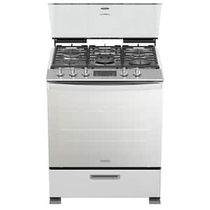 30 in. 5.1 cu.ft. Gas Range with Self-Cleaning Oven in. Stainless Steel