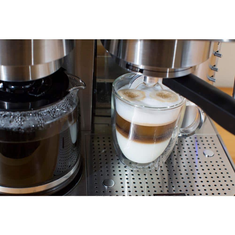 Espressione 10Cup Stainless Steel Coffee Maker And Espresso Machine