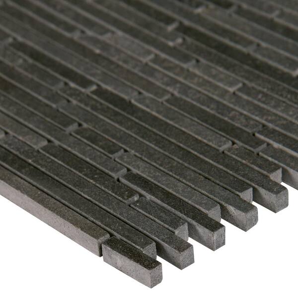 MSI Basalt Blue 12 in. x 12 in. Honed Basalt Patterned Look Wall Tile (10 sq. ft./Case)
