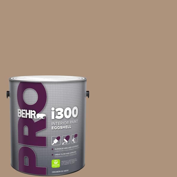 BEHR PRO 1 gal. #PPU4-04 Soft Chamois Eggshell Interior Paint