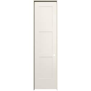 24 in. x 96 in. Birkdale Primed Left-Hand Smooth Solid Core Molded Composite Single Prehung Interior Door