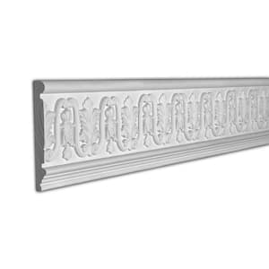 1 in. x 7-1/16 in. x 96 in. Acanthus Leaf Polyurethane Frieze Moulding Pro Pack 16 LF (2-Pack)