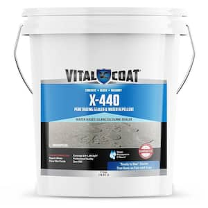 X-440 5 gal. Pail Clear Concrete Sealer and Water Repellent