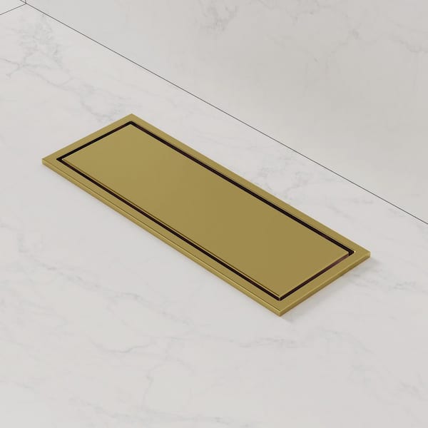 Pressure Balance 3-Spray Wall Mount 10 in. Fixed and Handheld Shower Head 2.5 GPM in Brushed Gold Valve Included