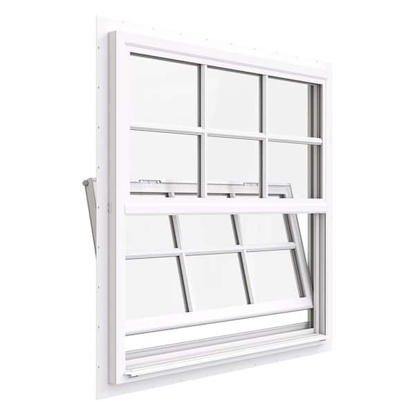 JELD-WEN 36 in. x 36 in. V-4500 Series White Single-Hung Vinyl