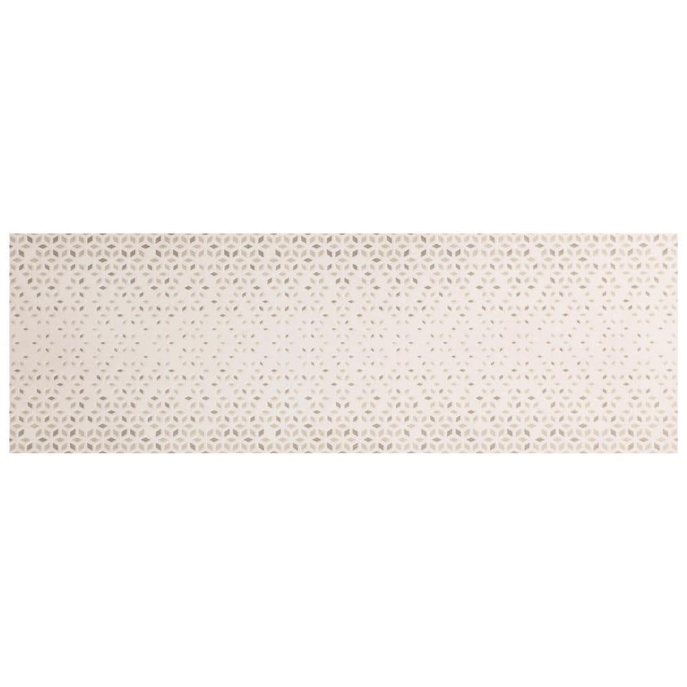 Terravine Flower Taupe 4 in. x 0.4 in. Textured Mixed Finish Ceramic Wall Tile Sample price history on PriceWatchPro
