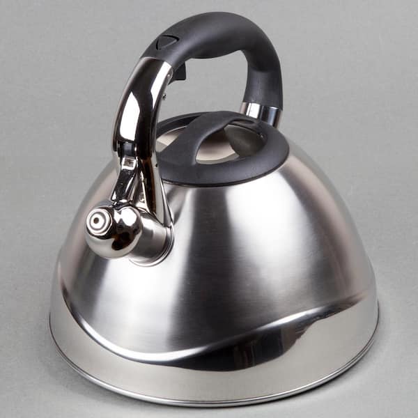 Creative Home Alexa 12-Cup Stovetop Tea Kettle in Silver 72217 - The Home  Depot